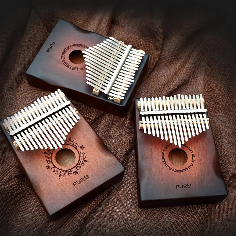Music Hot Sale Thumb Piano Kalimba 17 keys for Sale mahogany kalimba musical instrument Kalimba