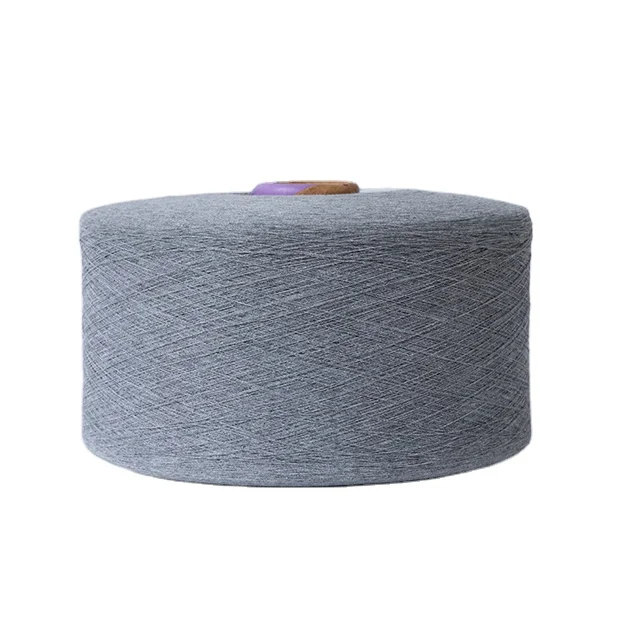 Ne5s 8s OE recycled hammock yarn cotton polyester blended knitted yarn with GRS certificate