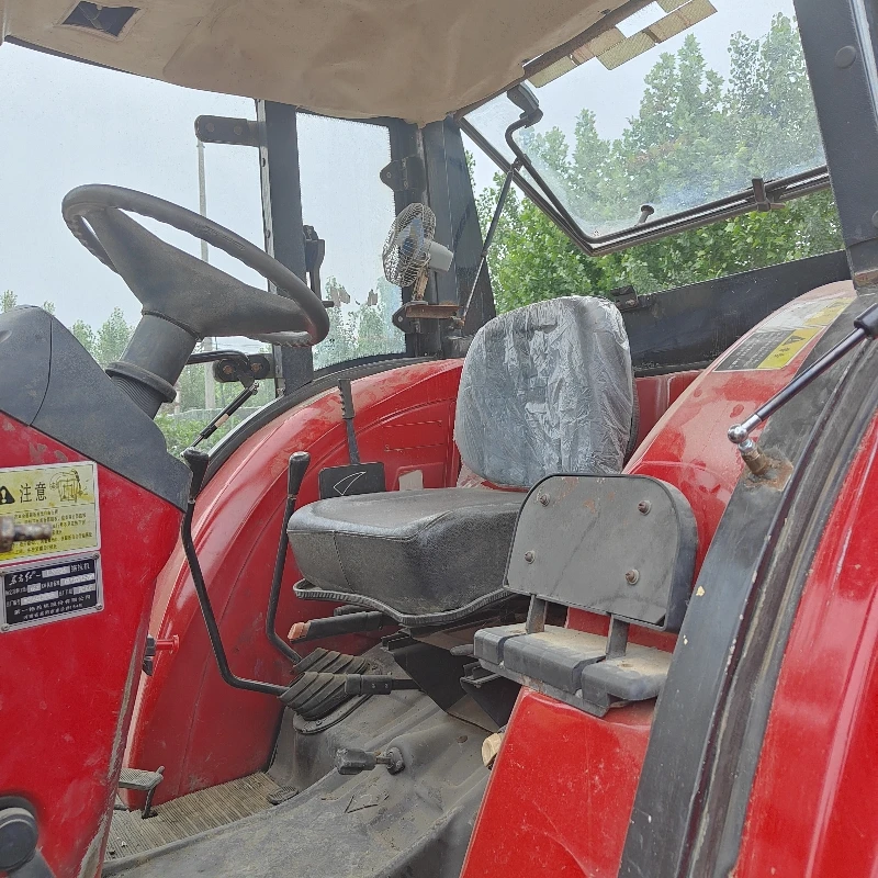 2016 hot selling fairly used YTO LX904 90HP Horse power farm tractor available for sale