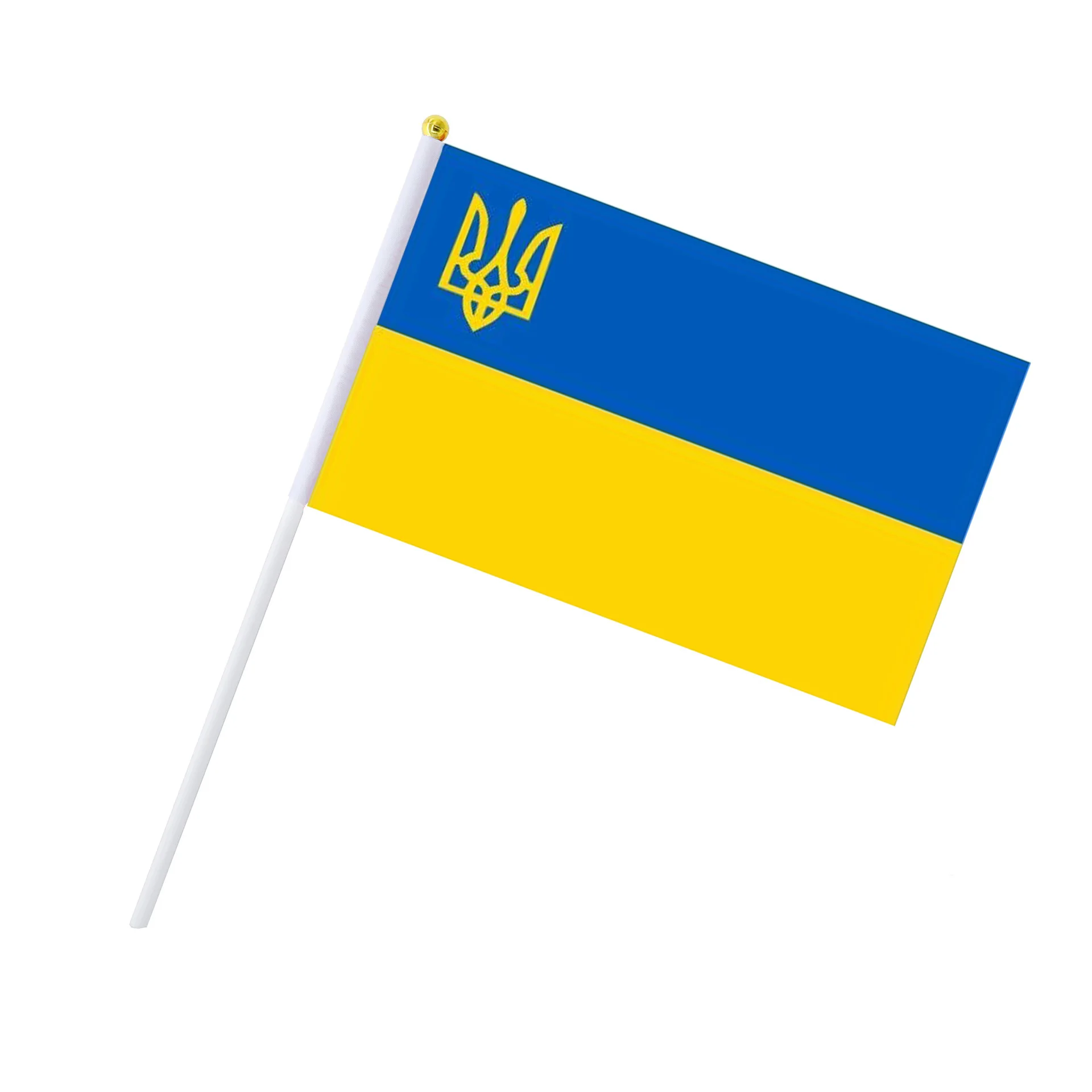 Sports and Games Usage and Healthcare Institutes Use Die Cut Printing Polyester Flag