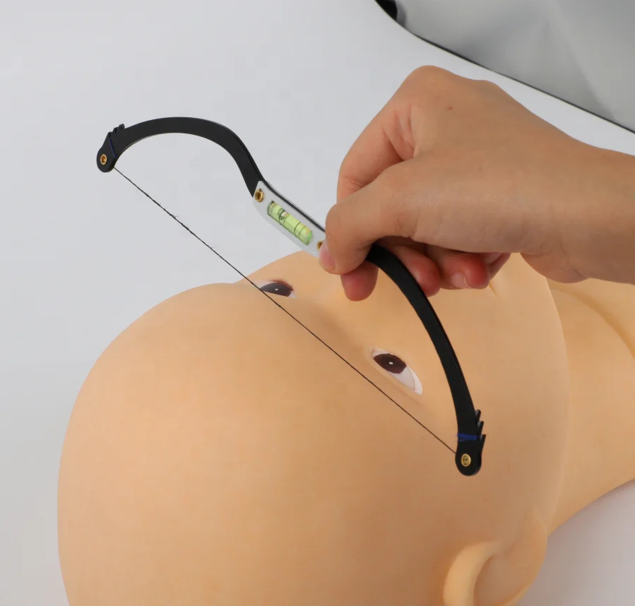 2020 newest bow and eyebrow measuring ruler with string for permanent makeup