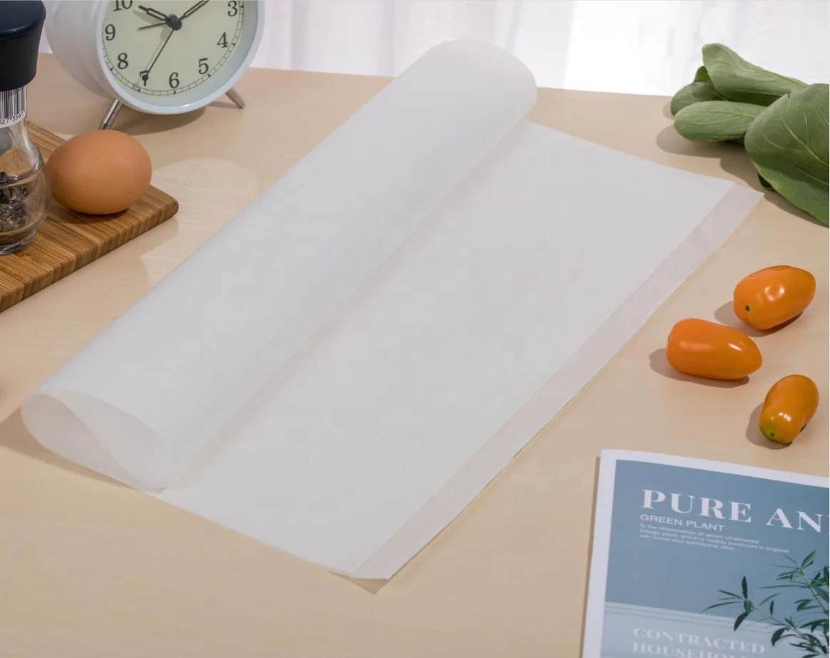 
raw rolling paper Siliconized baking paper jumbo roll 