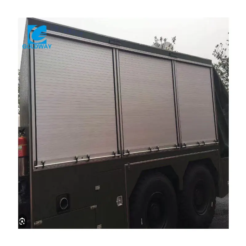 Electric Aluminium Roller shutter For Vehicles Cargo Truck Tool Box Cabinet Roller Shutter Door