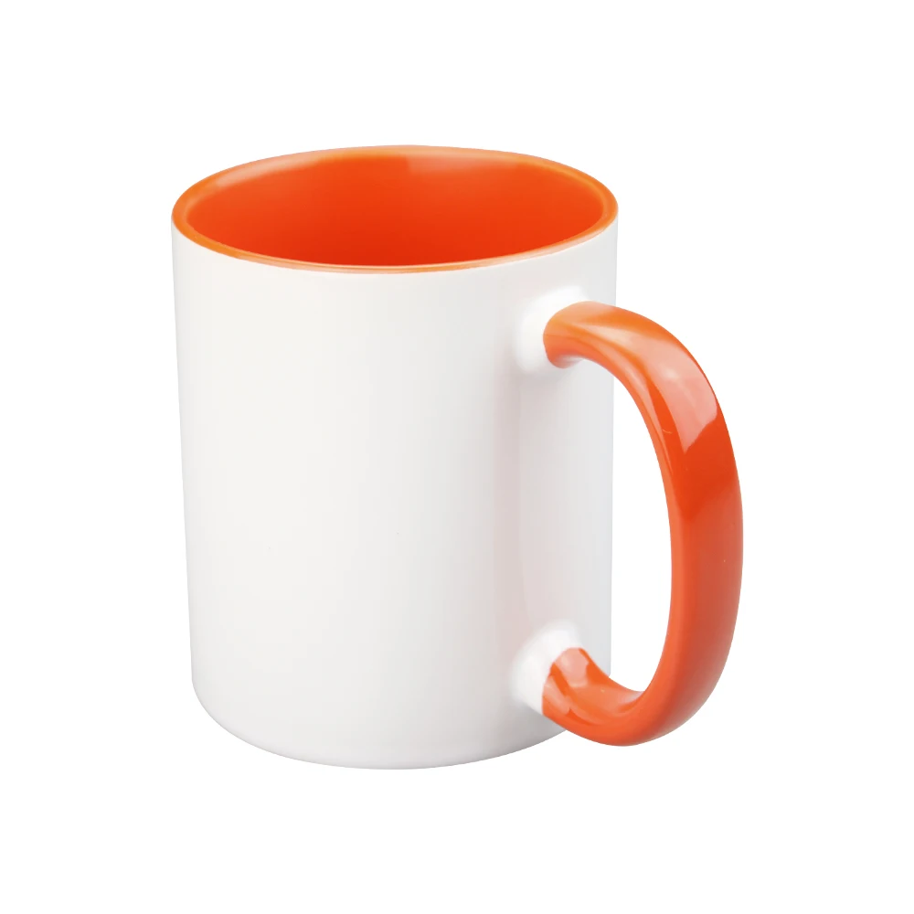 
Sublimation Colorful Ceramic Coffee Mugs Wholesale Custom Blank Porcelain Colorful Mugs for Sublimation China Supplier 