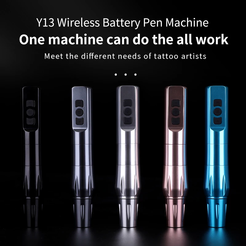 Y13 Wireless Tattoo Pen Battery Inside Magnetic Suction Stable Power for Tattoo & Permanent make up Machine Pen