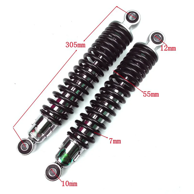 Motorcycle kit shock absorber for 250mm/260mm/270mm/280mm/290mm/300mm/310mm/320mm/330mm bulk