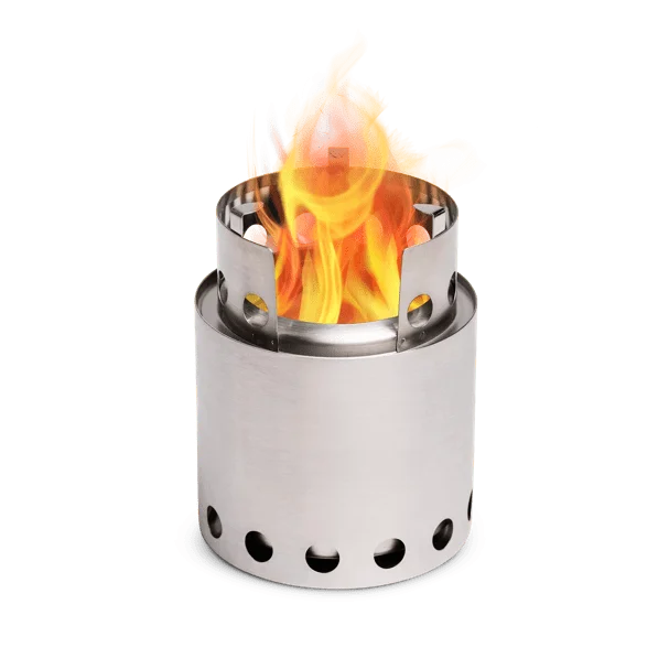 Custom No Smoke Charcoal Small Firewood Furnace Cooking Mini Smokeless Portable Outdoor Burning Wood Camp Stove