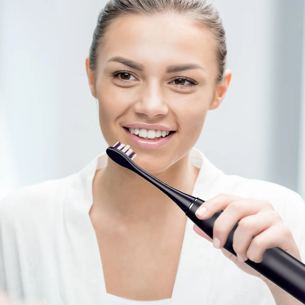 Smart Intelligence Sonic Soft Heads 4 pressure cleaning modes  Electronic Automatic sensor electric Toothbrush