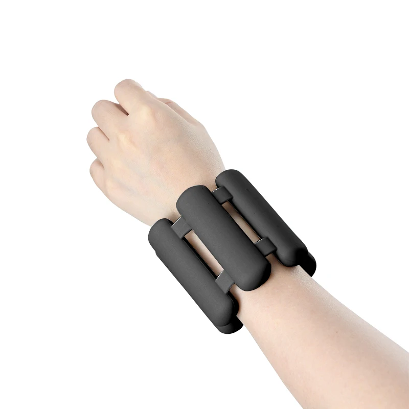 High quality fitness accessories yoga walk run silicone weight adjustable fitness lifting wrist and foot bare weight bracelet