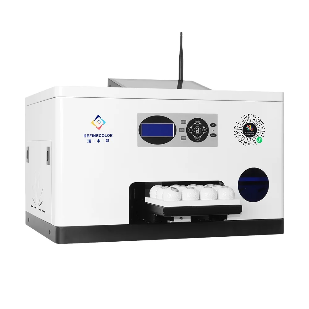 Wholesale Golf Ball Printer Mobile H5 Web App A5 UV Printer Machine IoT Technology Support Online Customize With Factory Price