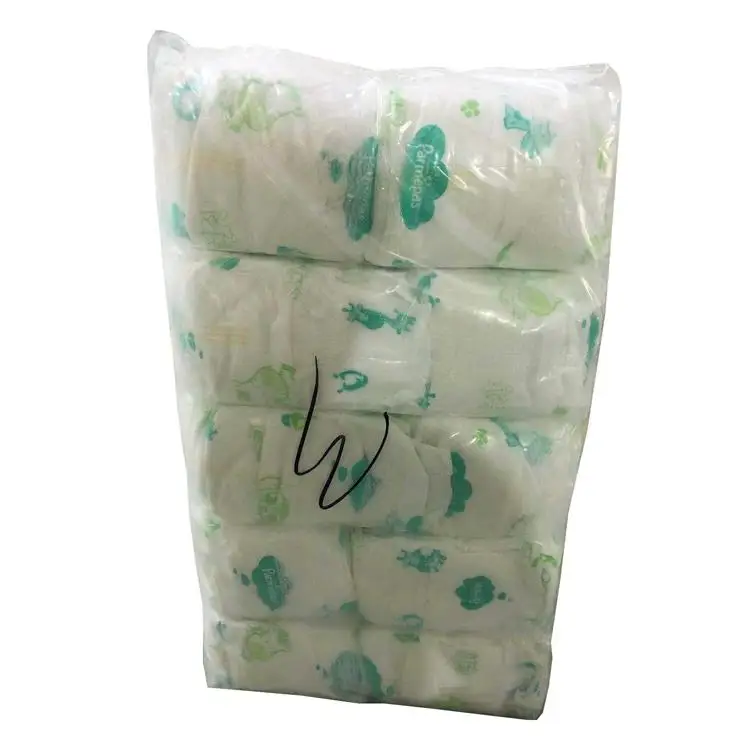 Cheapest Good Quality Disposable Baby Diaper China Manufacturer B Grade Baby Diaper Stock Baby Diaper