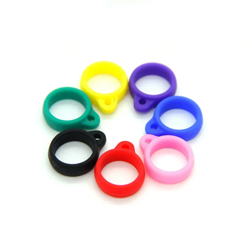 13mm silicone pod lanyards lock holder with Anti slip rubber band vape ring Vape Band Covering Rubber Rings e cigarette O Ring