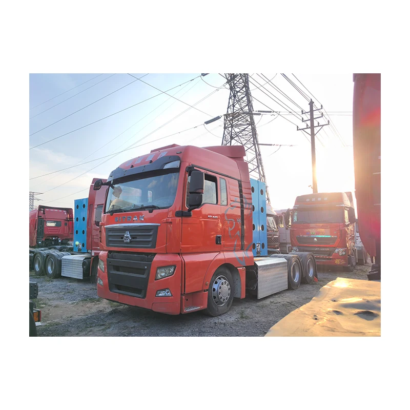Shandong Sinotruk Howo 6*4 10-колесные дизельные тракторы с механической коробкой передач 380 лошадиных сил левым рулем евро 2 Евро 5 CNG