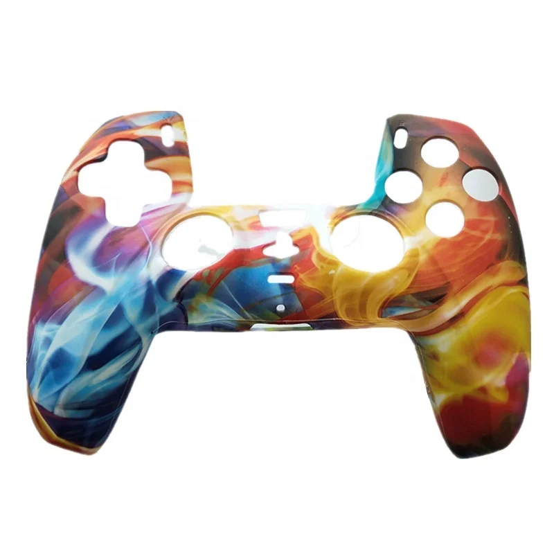 For PS5 protective case,for slim pro controller cover,for silicone case 2 free thumb hats Play station 5