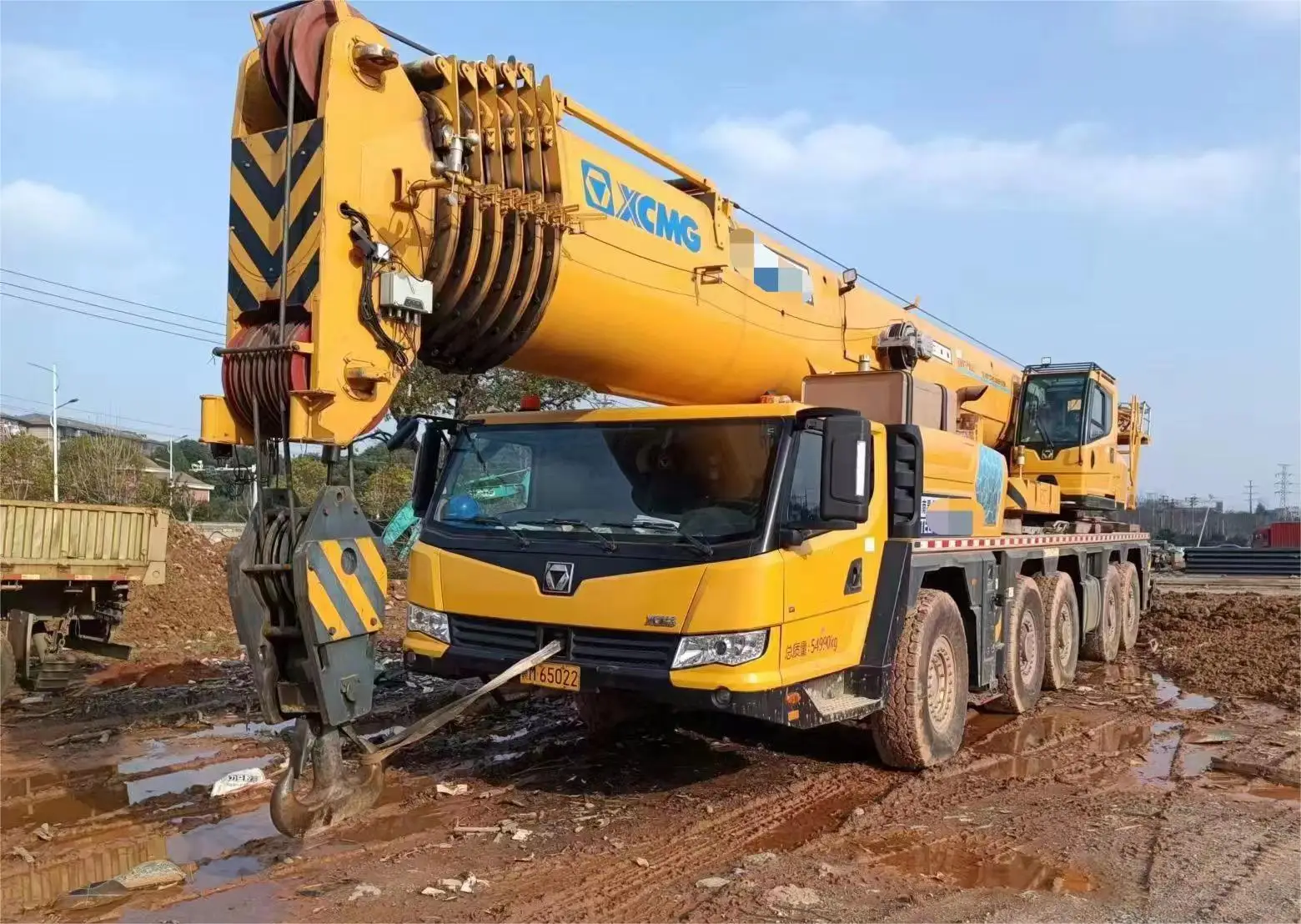 XCMG Official used 130 Ton All Terrain Crane XCA130L7 Mobile Lifting Machinery for sale
