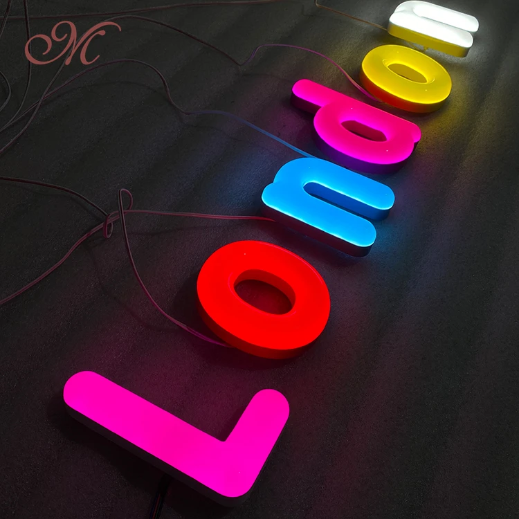 Wholesale Decoration Signage Logo Custom Neon LED Signs Bar Wedding Happy Birthday Neon Sign