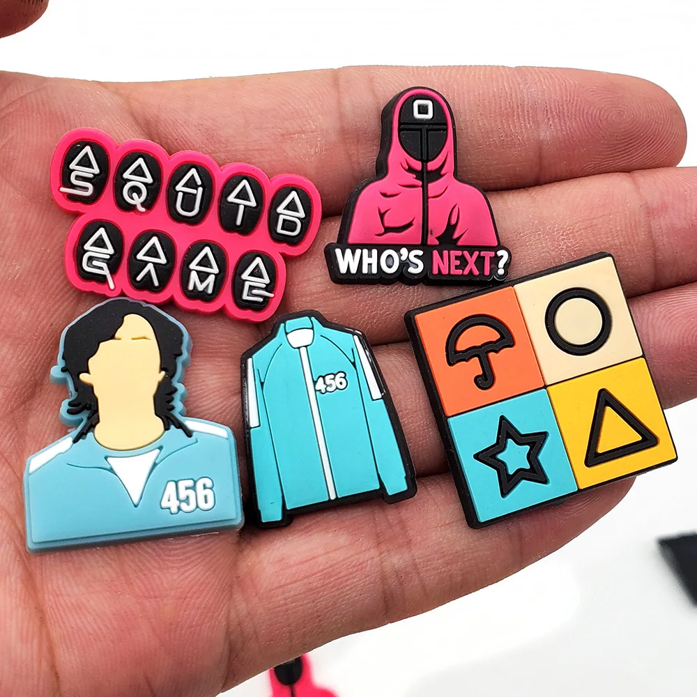 Factory Wholesale  Pvc Customizable International Crok Brand Logo Clog Croc Shoe Charms Shoes Buttons Accessories