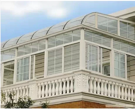 
Customized Glass House Aluminum Profile Sound Proof Heat Insulated Tempered Window Door Sunroom 
