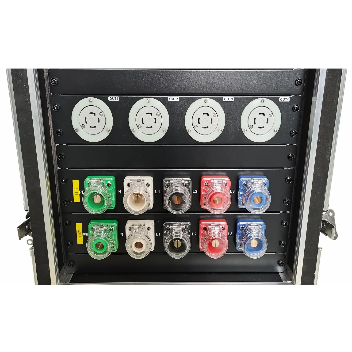 52 Channel Power Distro Distributor Box for Stage DJ Lighting Party Event Show