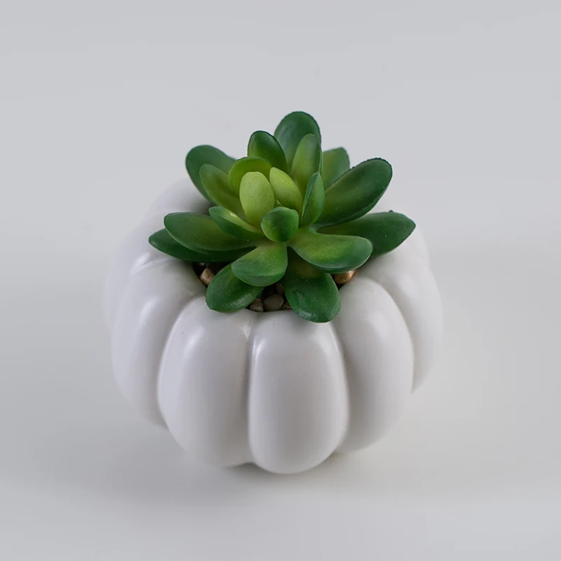 Custom house plant pot decorative office desk indoor decor home artificial plastic bonsai plants