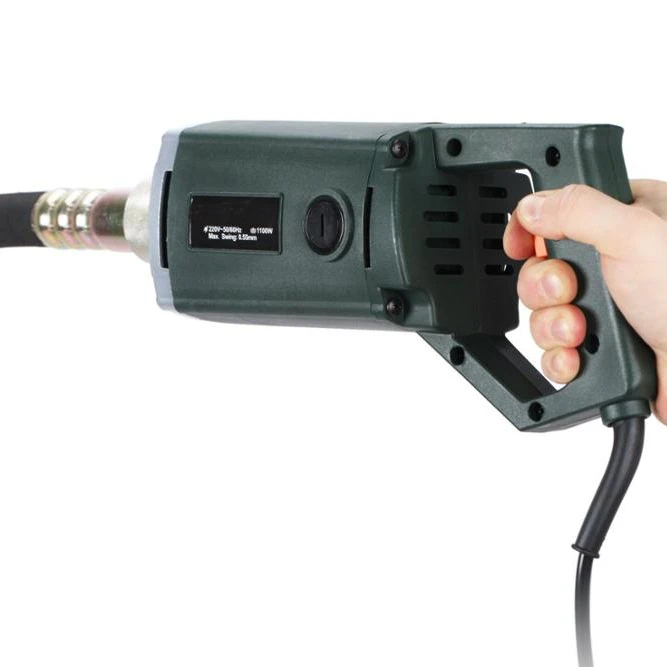 China Manufacturer Electric Power Portable Concrete Vibrating Poker With Flexible Shaft
