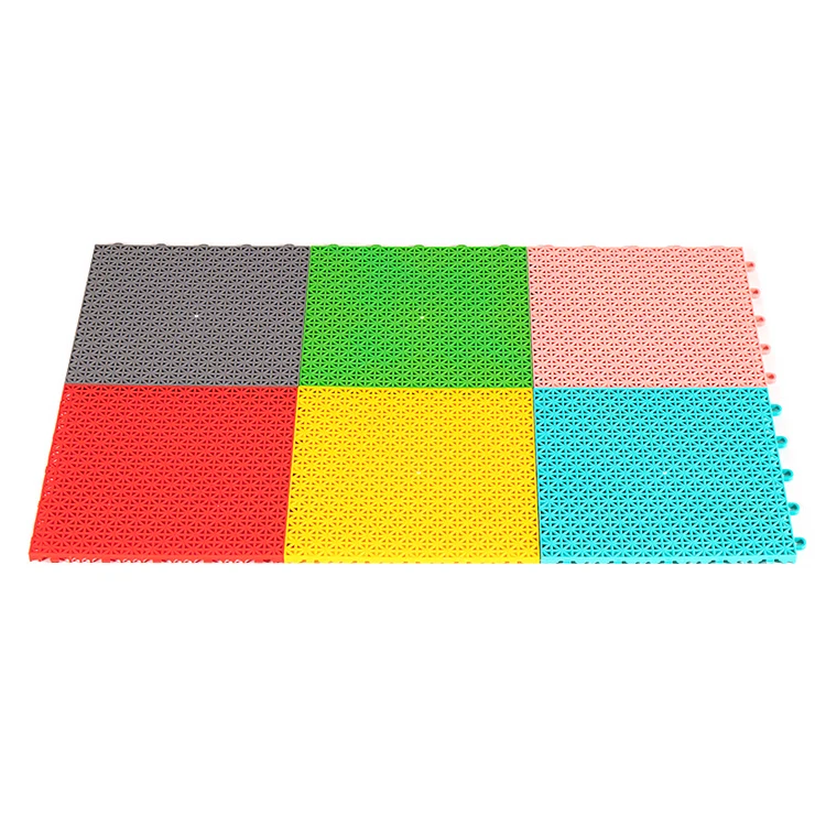 Interlocking PP backyard outdoor flooring plastic flooring outdoor for kindergarten