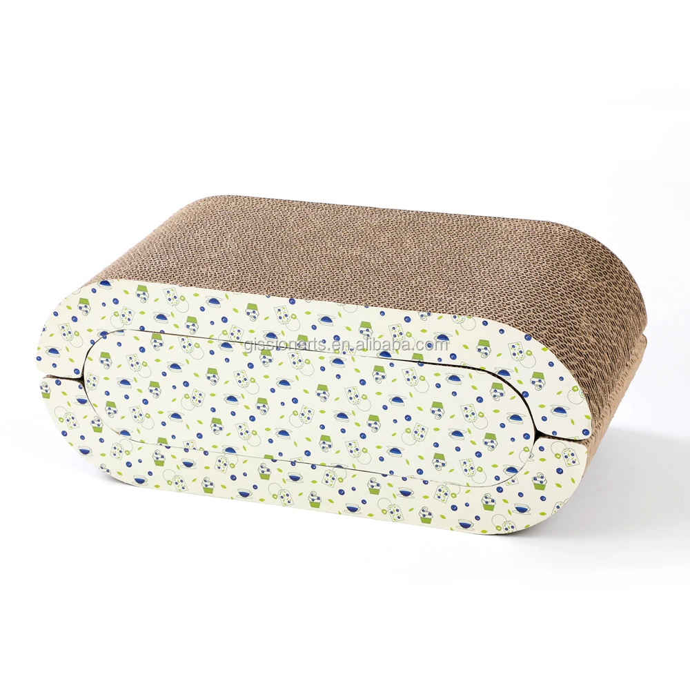 Three Layers of Scratch Boards  Cat Furniture Supports Custom Cat Scratcher