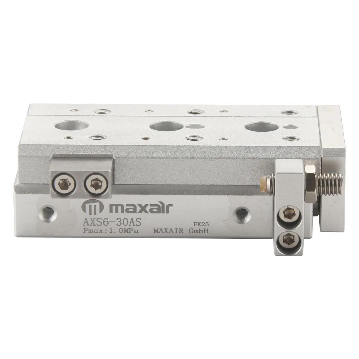 Maxair SMC Type AXS/MXS Series Cross Roller Guide Rail Air Pneumatic Sliding Table Cylinder