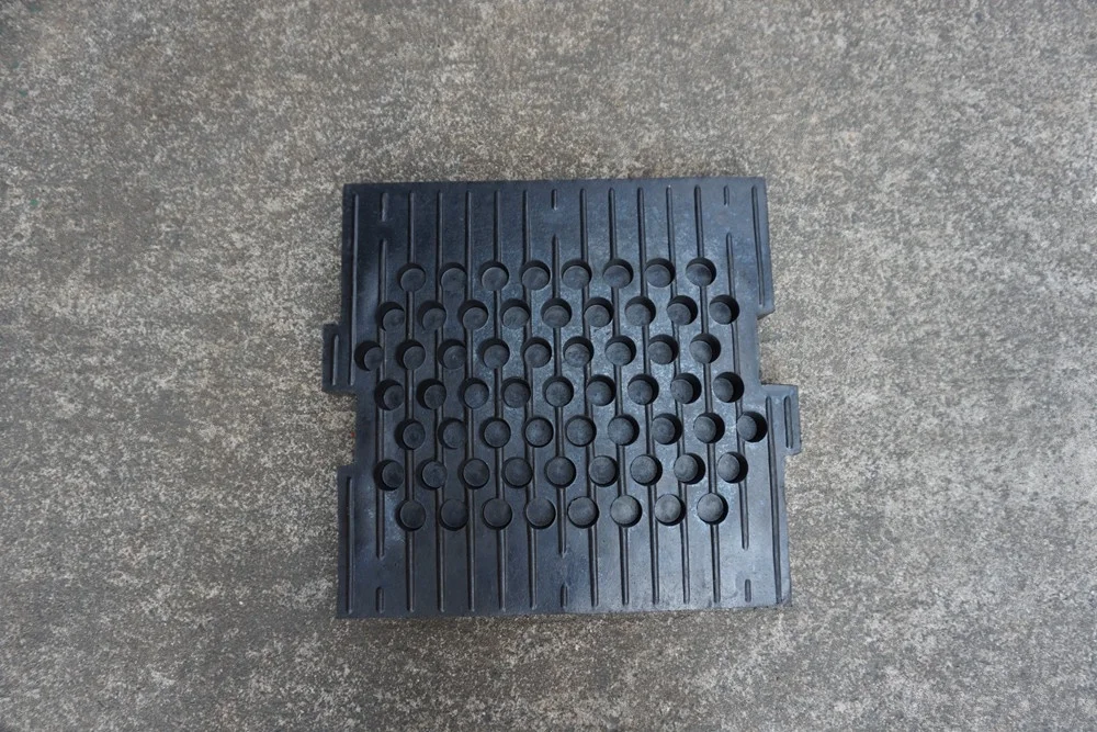 500X500X50Mm New Durable Vehicle Slow Down Rubber Car Road Rumble Strip Safety Speed Bump