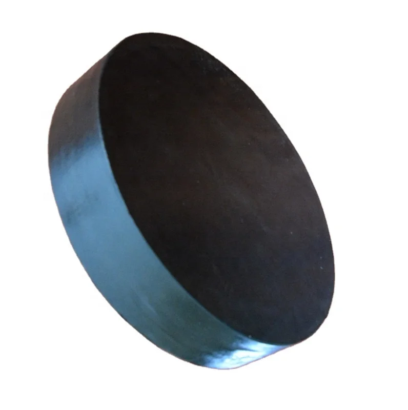 Customized size neoprene rubber block and natural elastomeric bearing pad for bridges