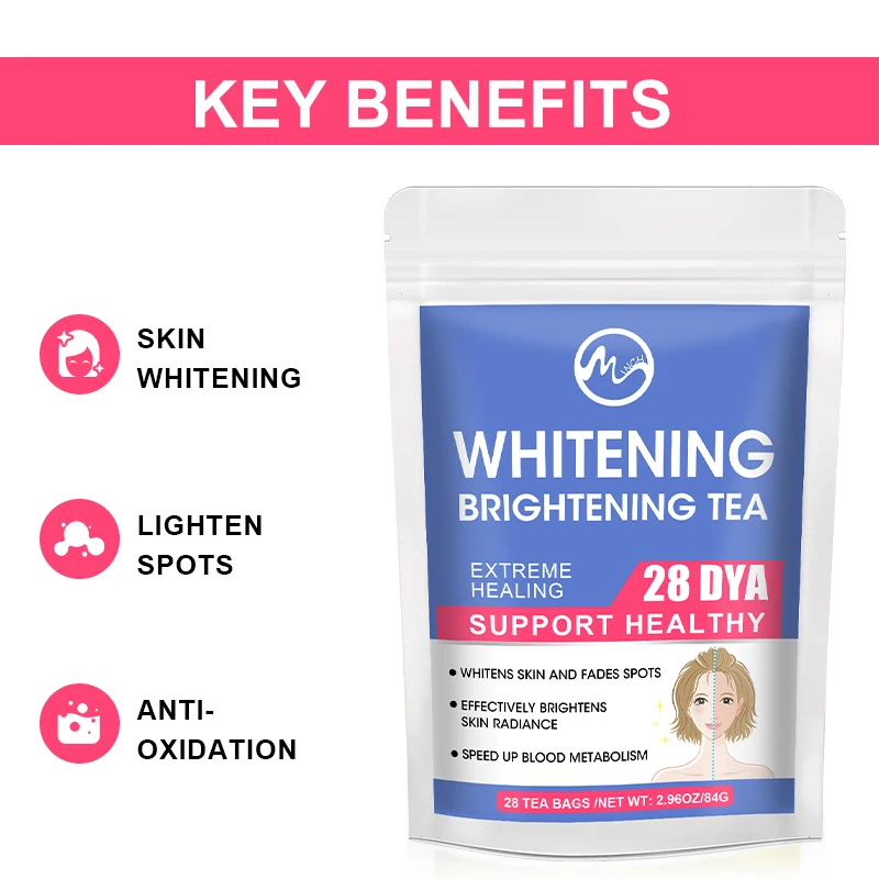Minch 28 Day Melatonin Slim Body Inhibit Melatonin to Whiten Skin Health & Beauty For Women Whitening Tea