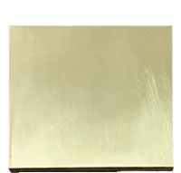 High Precision  Brass copper printing plates with stronger surface hardness