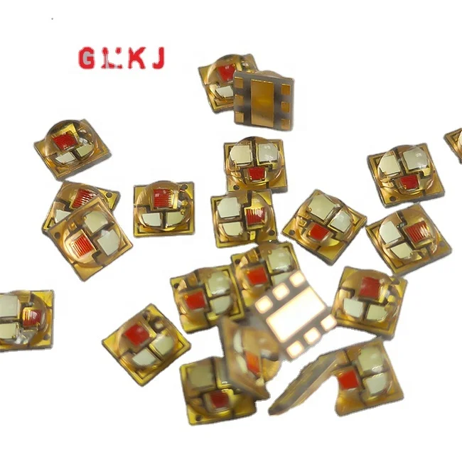 High Power Epistar Smd 5050 RGB Epileds 3w Led Chips Modules 450nm 520nm 620nm for Garden Leds Flash Lightings