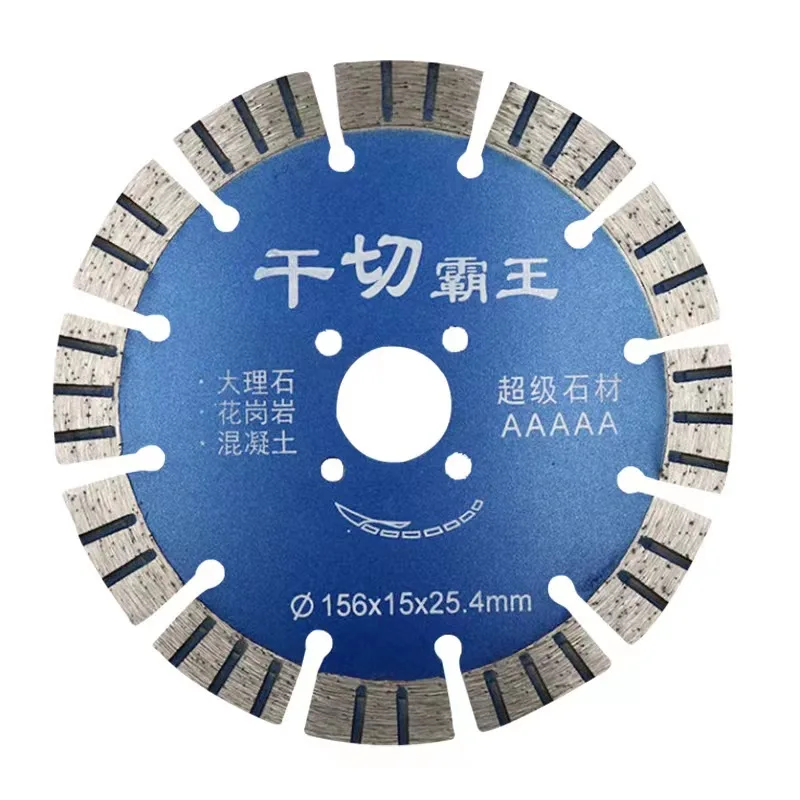 115 mm stone cutting Hot pressed V type diamond turbo saw blades cutting for granite