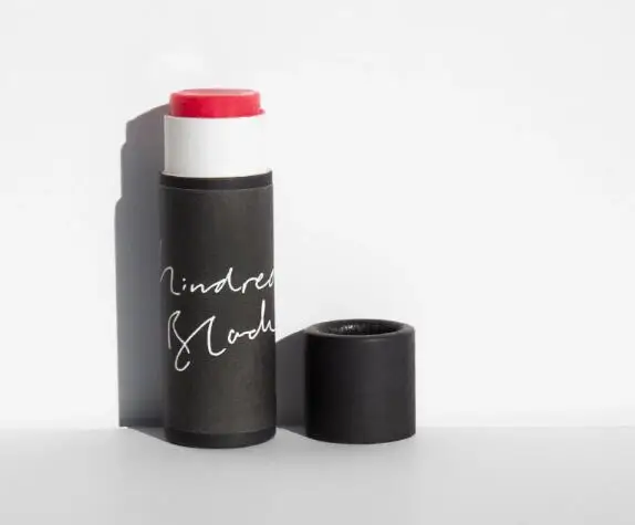 Eco Friendly Paperboard Empty Chapstick Lip Balm Container Lipstick Container Tube with Custom Printing Color Size