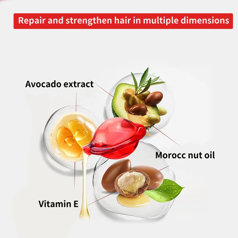 Natural Organic Scalp Care Hair Essential Oil Private Label Mix Herbs Rosemary Castor Oil Men Women