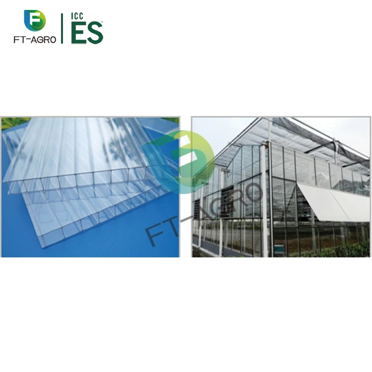 PC sheet Greenhouse with  other equipment