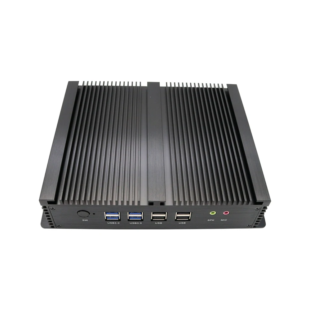 Eglobal 2 x HD 6 * COM RS232 Core i7-4500U прочный промышленный Мини ПК с двойной Lan 8 USB Wins10/компьютер
