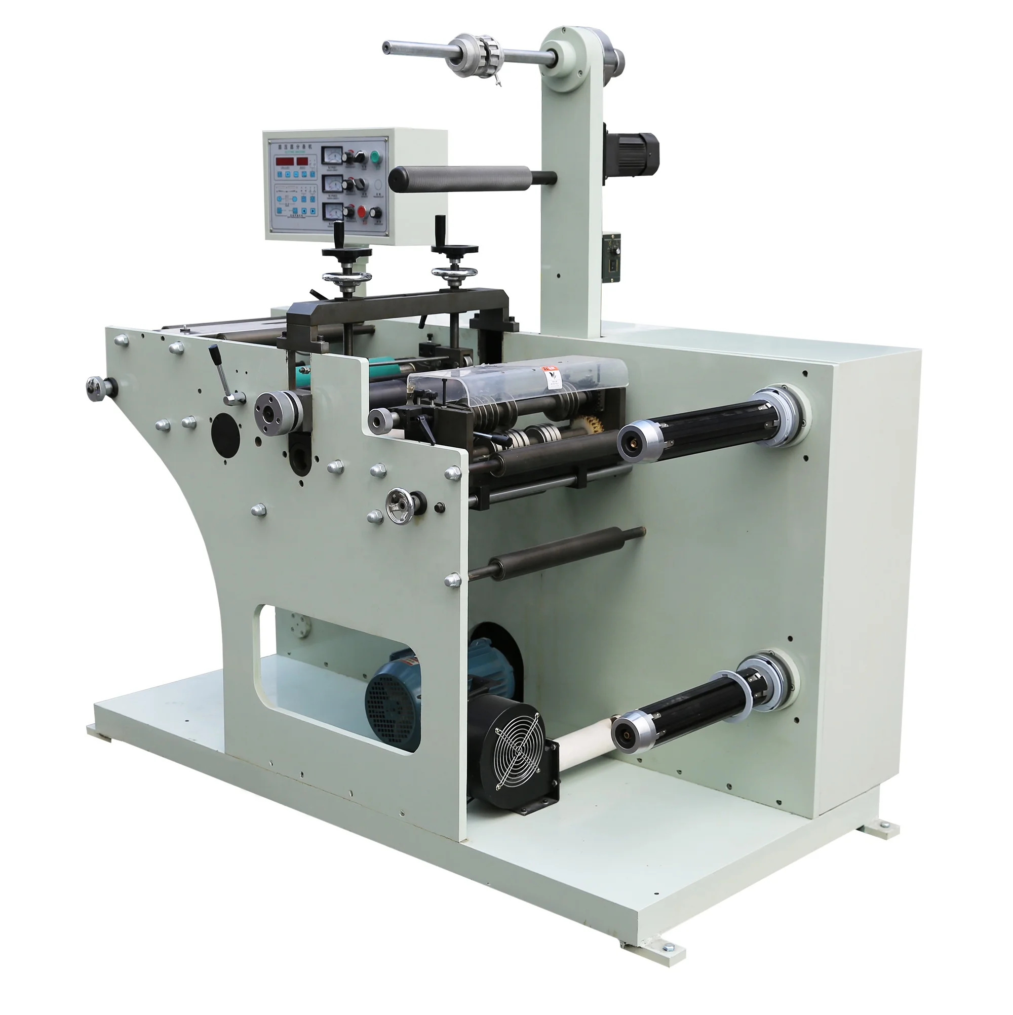 Has video automatic roll film perforating machine