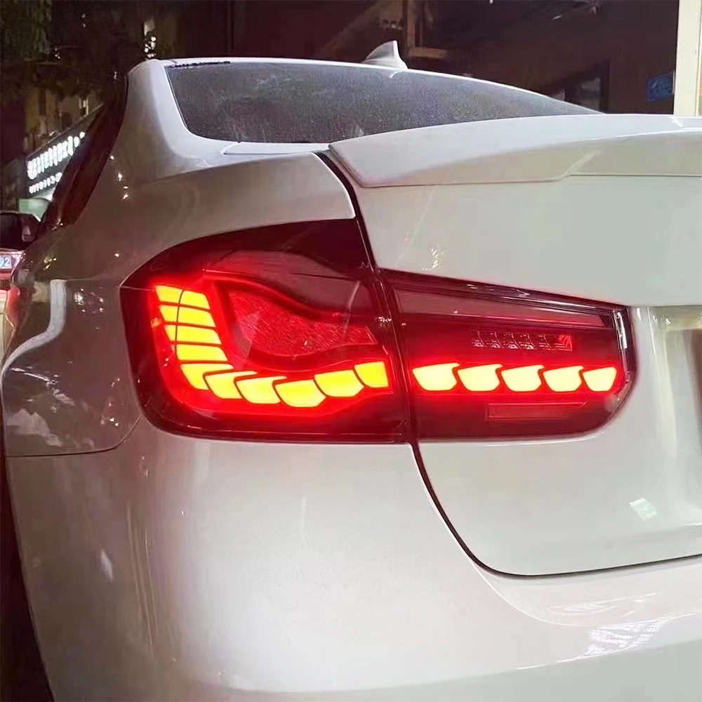  Rear Fog Lamp Brake Reverse Dynamic Sig 2PCS Car LED Tail Light Taillight For BMW F30 F35 F80 316i 318i 320i 325i 330i