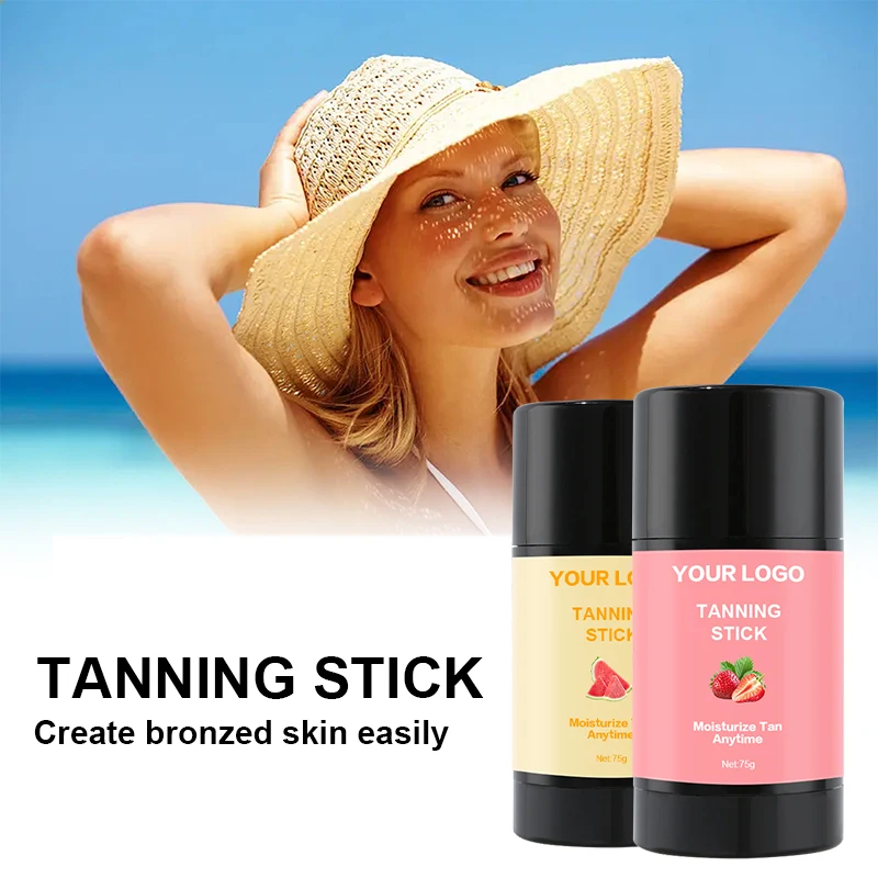 Professional Body Tan Manufacturer Direct Supply Tanning Stick Private Label Face Tan Accelorator Stick