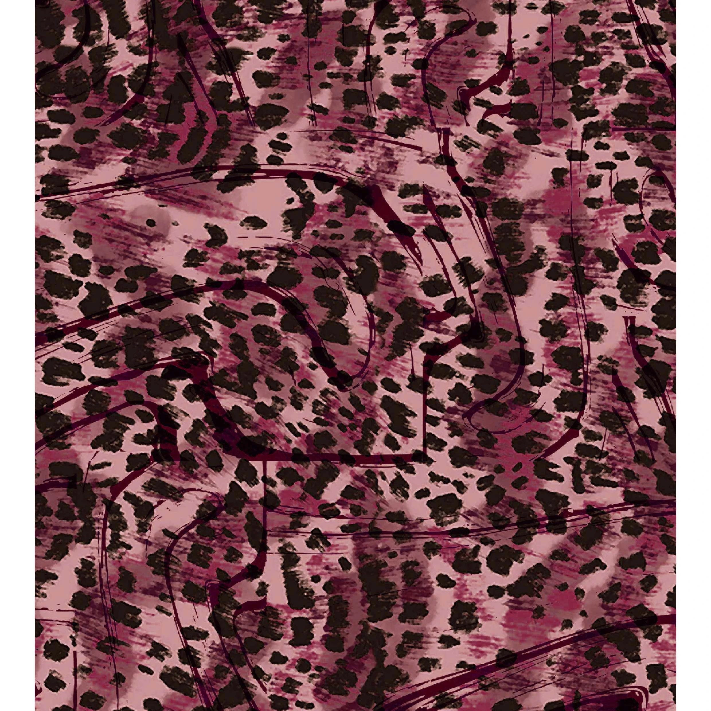 Fashion design plain woven for Africa dress 100% viscose digital printing fabric