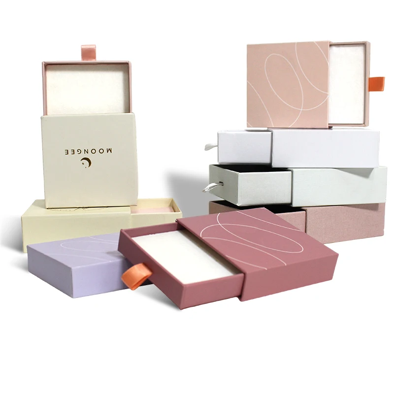 Eco-friendly Board Custom Shipping Boxes Jewelry Jewellery Cardboard Box Gift Packaging and Luxury Boxes for Jewelry Packing