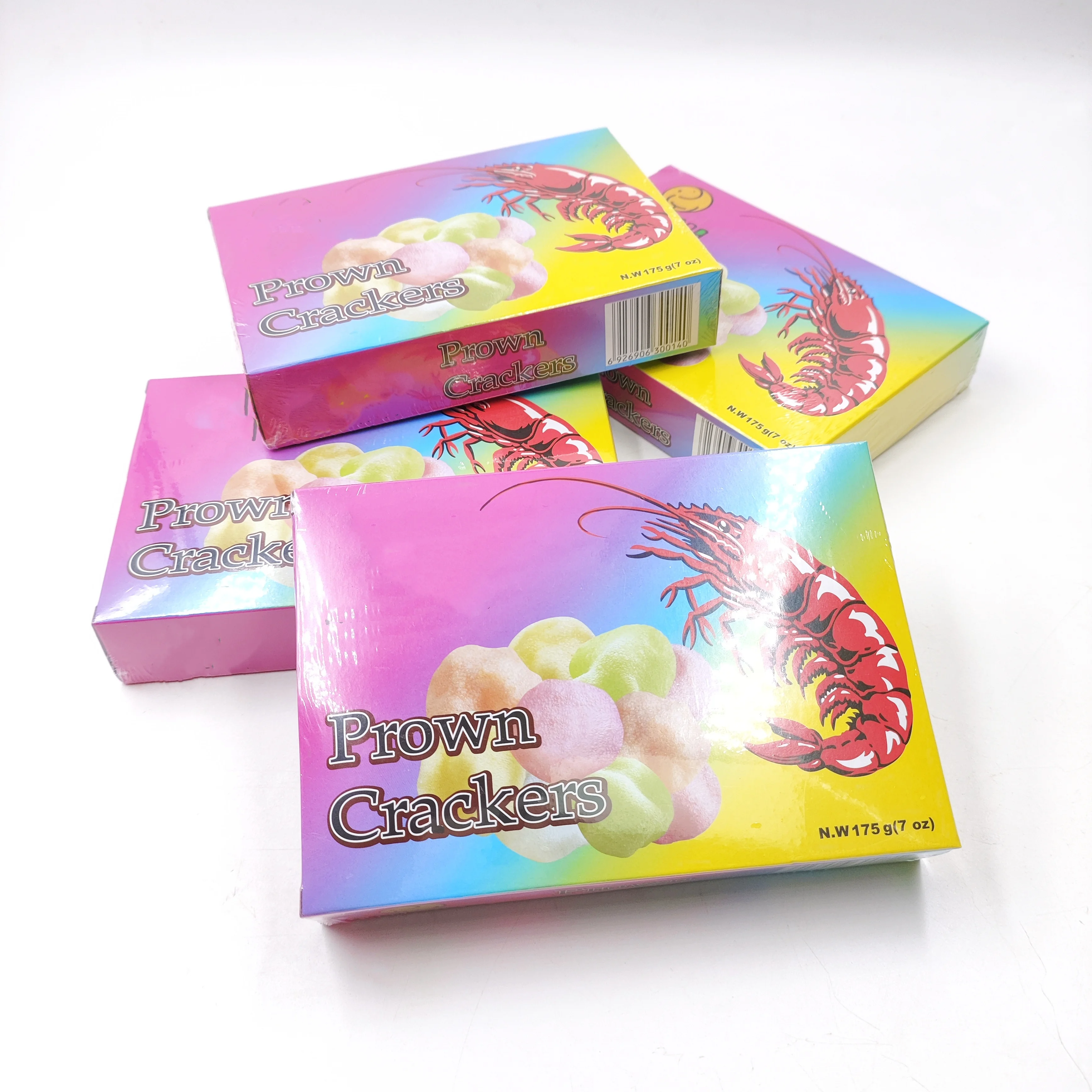 Prawn Wholesale Instant Healthy Seafood Prawn Shrimp Snack Crispy Cracker Export High Quality Wholesale fromChina