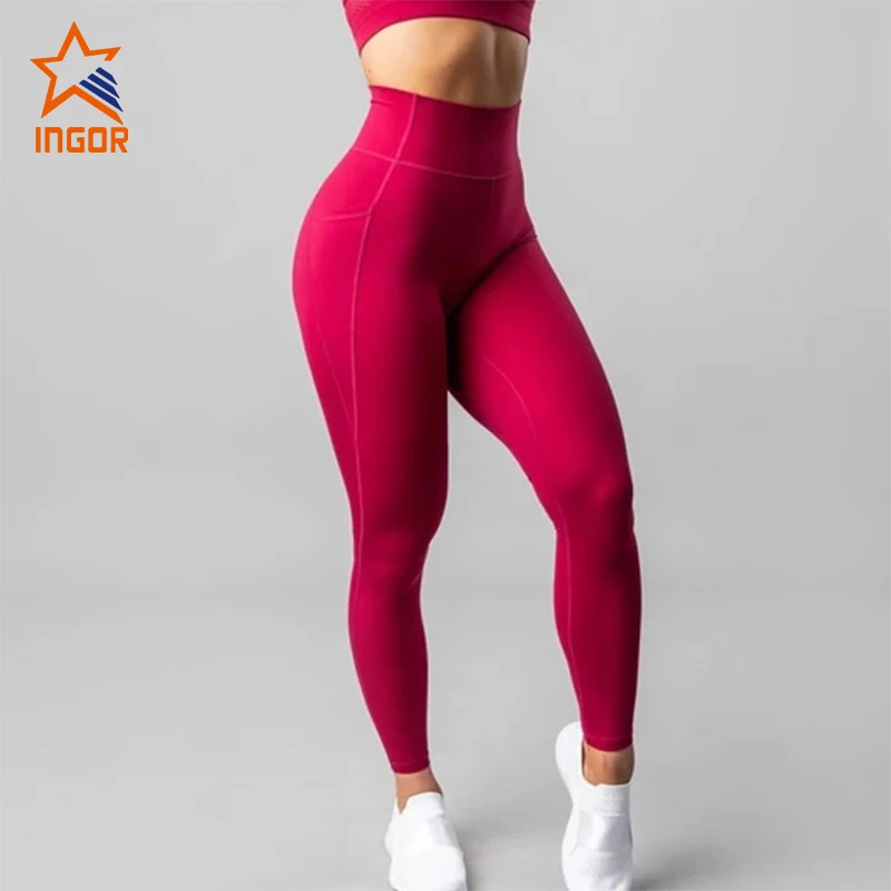2024 Custom Workout Yoga Pants Push Up Women OEM Nylon Spandex Leggings Wholesale
