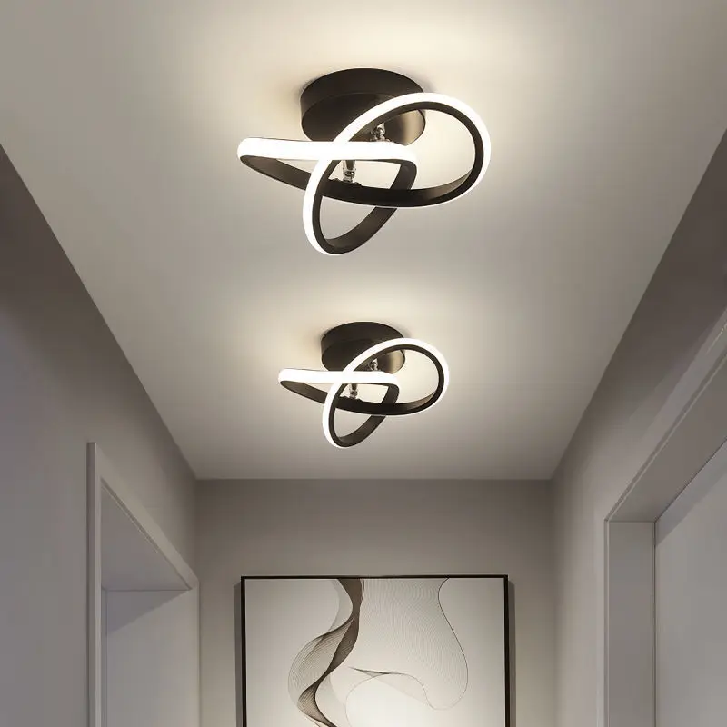 Indoor Lighting Hotel School Villa Corridor Ceiling LED Modern Ceiling Lamp Simple Fashion Chandelier Lighting Luxury Lamps