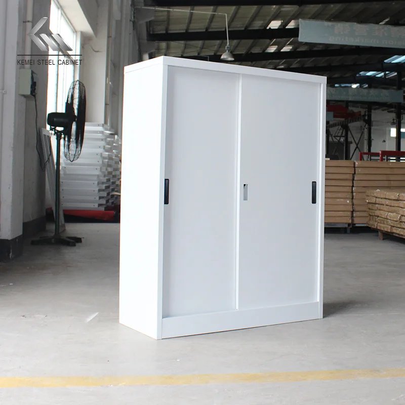 Современная офисная мебель маленький мини-шкаф с низкой высотой 2 раздвижных двери Металлический Стальной Шкаф для хранения файлов Шкафчики безопасности