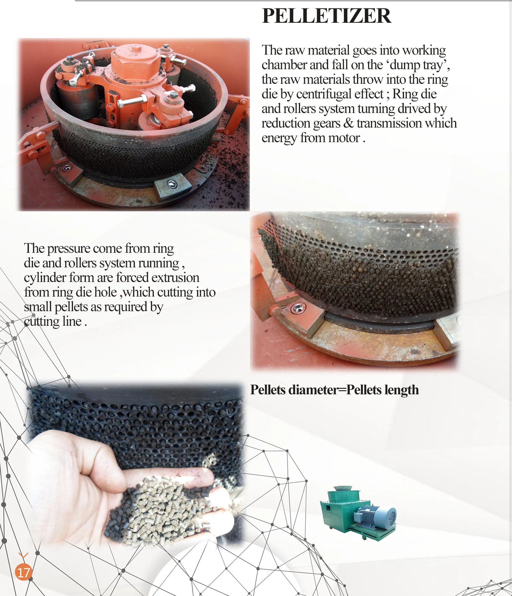 Organic Fertilizer Pellet Making Machine 