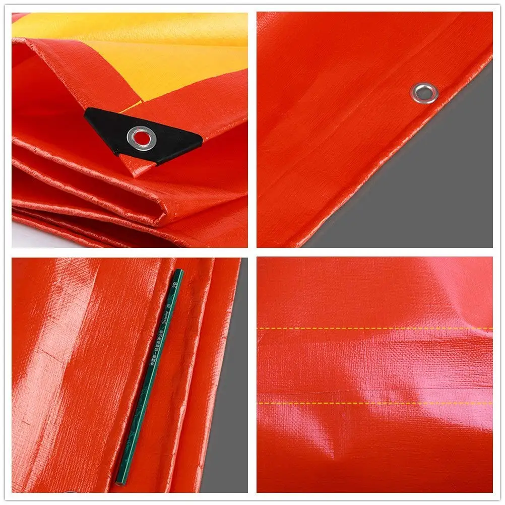 Phipher Red Dump Truck Tarps Replace Industrial Coated Fabric Tarp Dump Truck Pull Tarps