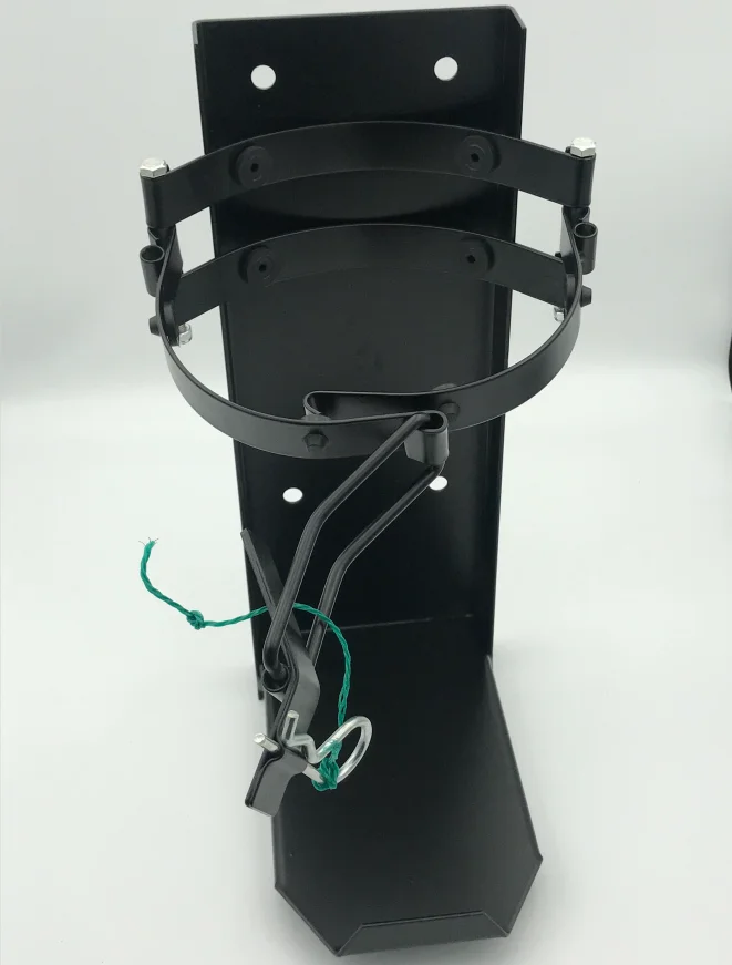 Heavy duty vehicle bracket for SABS 9kg DCP fire extinguisher SABS